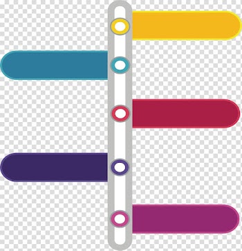 Assorted-color graphic art , Timeline Flag, Color flag timeline transparent background PNG clipart