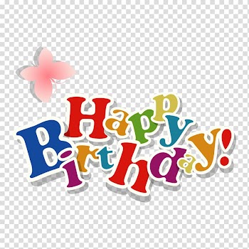Assorted-color happy birthday text overlay, Birthday cake Happy Birthday to You Greeting & Note Cards, happy transparent background PNG clipart