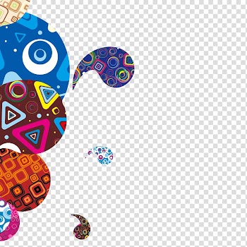 Assorted-color illustration, Abstraction Euclidean Pattern, Colorful abstract pattern transparent background PNG clipart