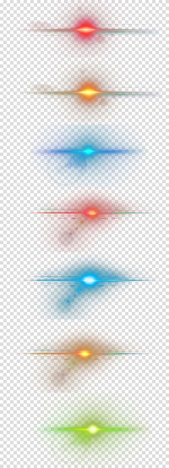 Assorted-color LED lights illustration, Light Google Icon, Light effect material transparent background PNG clipart