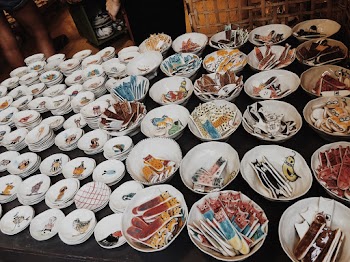 Assorted-color of Bowls and Saucer Lot