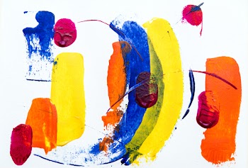 Assorted-color Paint Brush Stroke