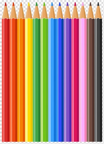 Assorted color pencils illustration, Colored pencil , Colored Pencils transparent background PNG clipart