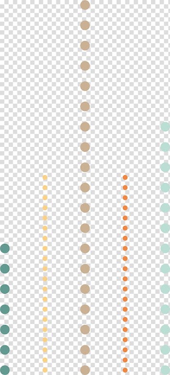 Assorted-color polka-dot illustration, Point Circle, Dot lines transparent background PNG clipart