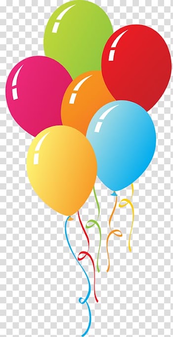 Assorted-colored balloons illustration, Circus Balloon Birthday , Circus transparent background PNG clipart