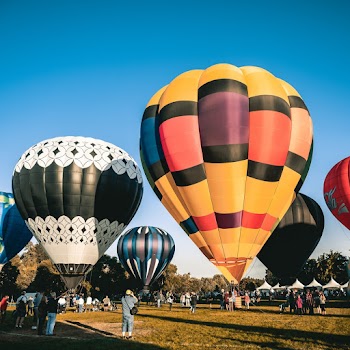Assorted Colour Hot Air Balloons