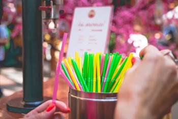 Assorted Coloured Straws
