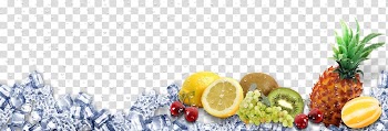 Assorted fruits, Ice cream Fruit Lemon Auglis, Fruit ice lemon transparent background PNG clipart