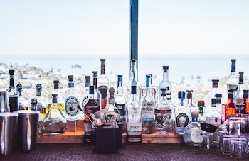 Assorted Glass Bottles