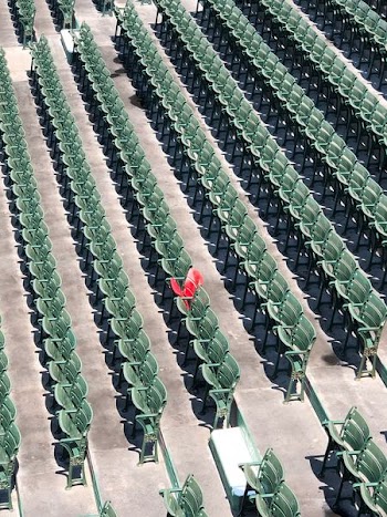 assorted green chairs