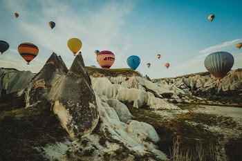 assorted hot air balloon in flight during daytime