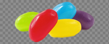 Assorted Jellybeans transparent PNG - StickPNG