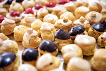 Assorted Pastries On Buffet