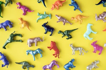 Assorted Plastic Toy Lot