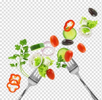 Assorted vegetable and fork , Vegetable Food Diet Health Eating, Vegetables and fork transparent background PNG clipart