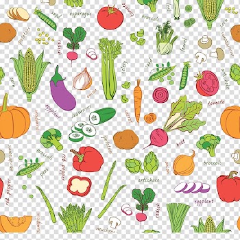 Assorted vegetable illustration, Vegetable Fruit Auglis, Colored fruits and vegetables background transparent background PNG clipart