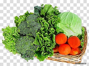 Assorted vegetables transparent background PNG clipart