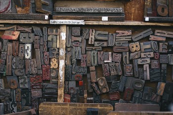 Assorted wood stamps. Original public | Free Photo - rawpixel