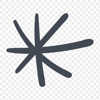 Asterisk png sticker on transparent | Free PNG - rawpixel