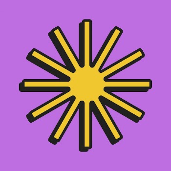 Asterisk sun shape clipart, funky | Free PSD - rawpixel