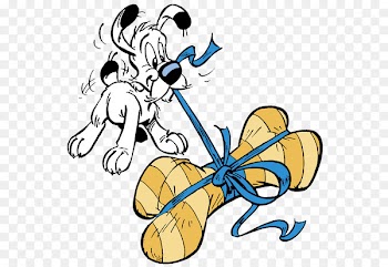 Asterix and Obelix All at Sea Dogmatix Drawing - Dogmatix 