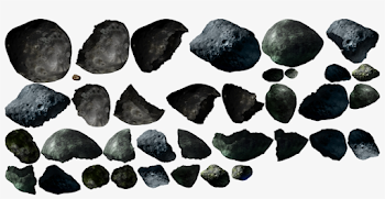 Asteroid Sprites Transparent PNG - 1598x750 - Free Download on NicePNG