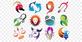 Astrological sign Zodiac Horoscope Clip art - Colourful Zodiac Signs Set Large PNG Image 
