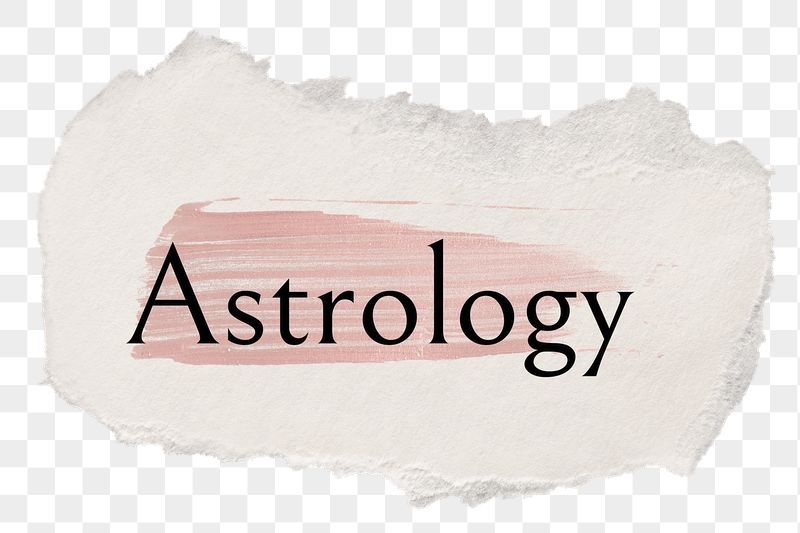 Astrology png ripped paper word | Free PNG - rawpixel