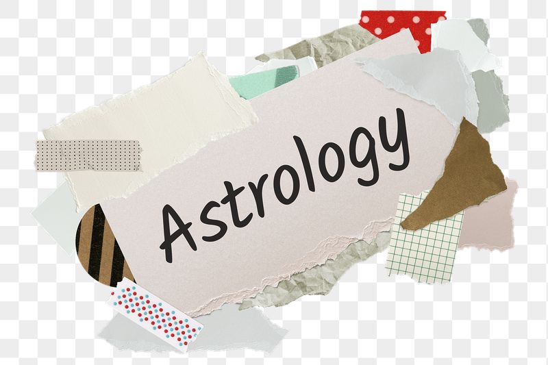 Astrology png word sticker, aesthetic | Free PNG - rawpixel