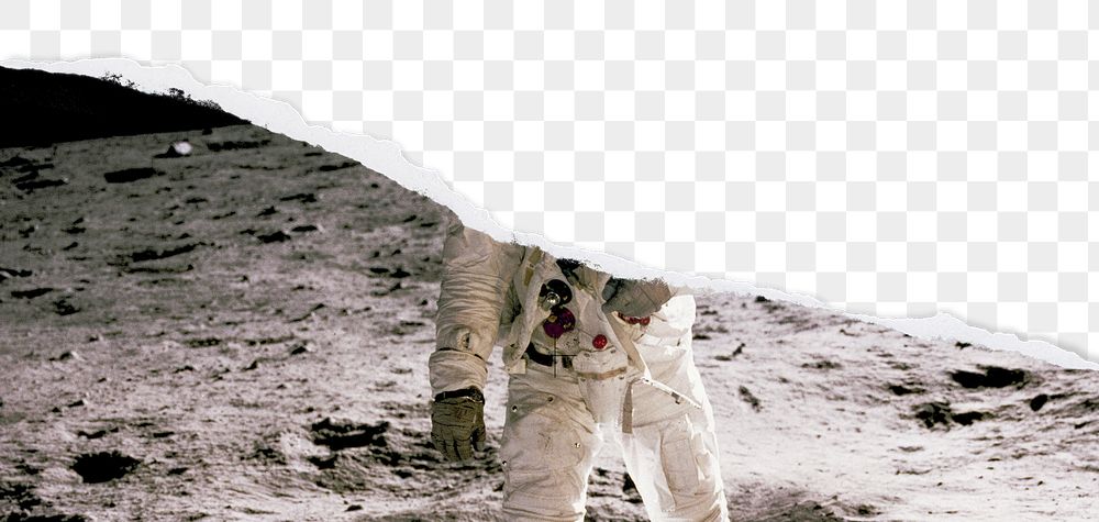 Astronaut border png, ripped paper, | Free PNG - rawpixel