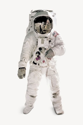 Astronaut collage element, job, profession | Free PSD - rawpixel