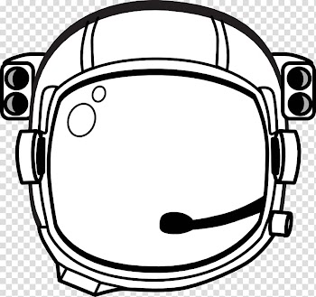 Astronaut Drawing , Public Domain Line Art transparent background PNG clipart