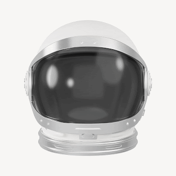 Astronaut helmet, 3D rendering design | Free Photo - rawpixel