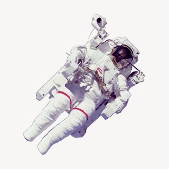 Astronaut in spacesuit collage element | Free Vector - rawpixel