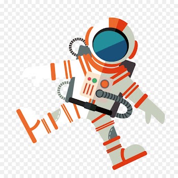 Astronaut Outer space Euclidean vector - Astronaut vector material 