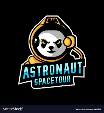 astronaut panda