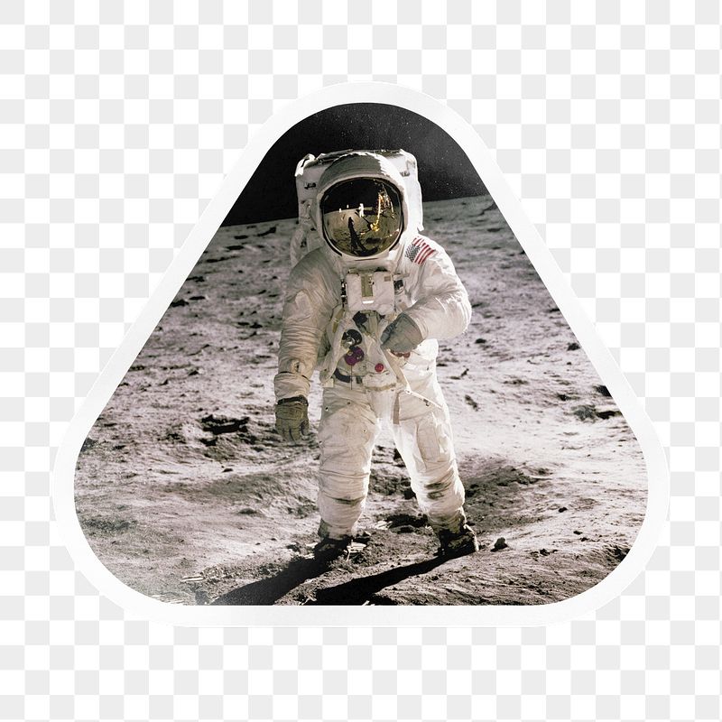 Astronaut png walking on the moon, | Free PNG - rawpixel