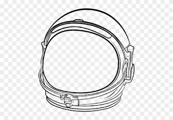 Astronauts Drawing - Astronaut Helmet Png