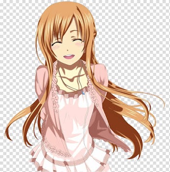 Asuna Kirito Sinon Anime Sword Art Online, asuna transparent background PNG clipart