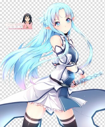 Asuna Kirito Sinon Sword Art Online Anime, asuna transparent background PNG clipart