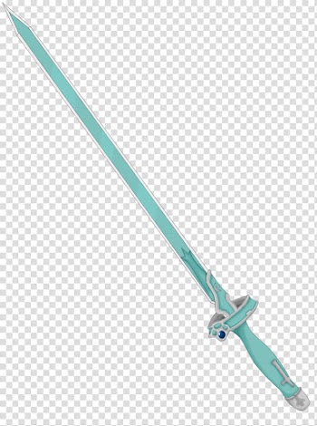 Asuna Sword, Lambent Light Colored transparent background PNG clipart
