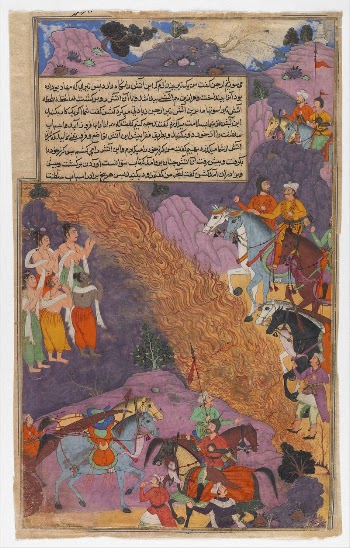 "Asvatthama Fires the Narayana Weapon | Free Photo - rawpixel