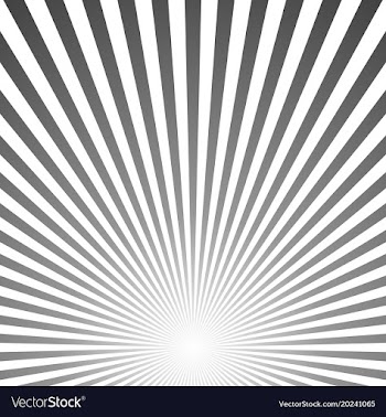 Asymmetrical abstract gradient burst pattern vector image