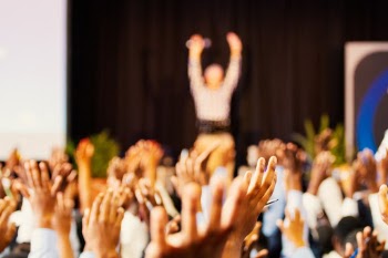 At a conference in Limpopo, students… sometimes called learners although I still don’t get the difference… anyway, everyone was getting a little sleepy so we did some exercise to help get the blood pumping again!