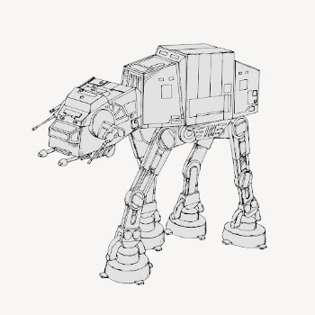 At-at robot clipart, Star Wars | Free Photo - rawpixel
