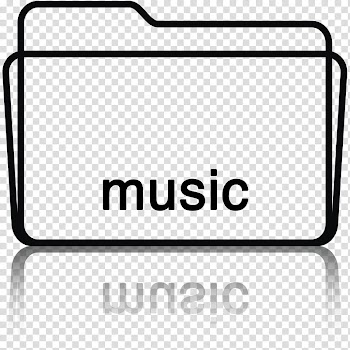 Ath line folder, music folder illustration transparent background PNG clipart