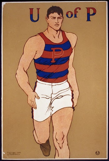 Athlete (ca. 1908) print in high | Free Photo - rawpixel