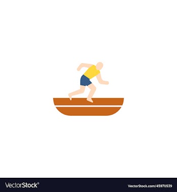 athletics creative icon from sport icons