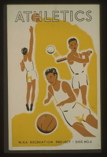 Athletics--WPA recreation project, Dist. No. | Free Photo - rawpixel