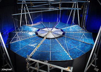 ATK Solar Array Deployment Test | Free public domain photo - 418590